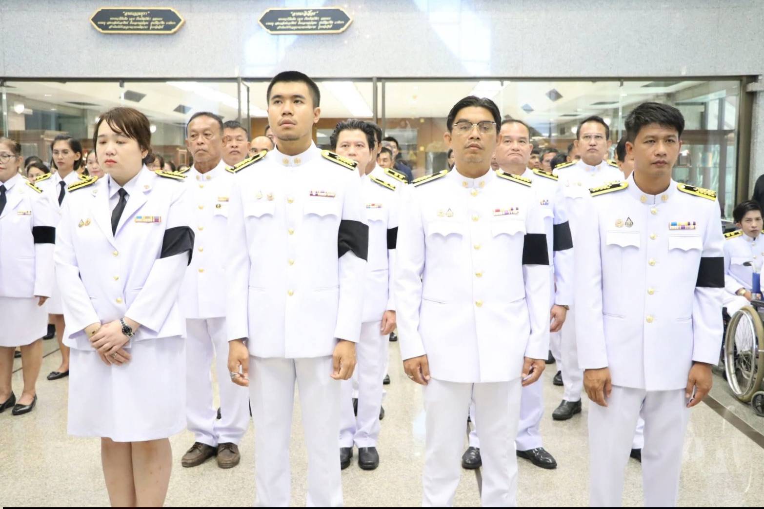 title - ศพส. จัดพิธีลงนามแสดงความอาลัยถวายแด่สมเด็จพระเจ้าลูกเธอ เจ้าฟ้าพัชรกิติยาภา นเรนทิราเทพยวดี กรมหลวงราชสาริณีสิริพัชร มหาวัชรราชธิดา ณ ศาลาพระมิ่งขวัญ ศูนย์ส่งเสริมและพัฒนาอาชีพเสริมนอกภาคการเกษตร (ศูนย์ศิลปาชีพบางไทรฯ (เดิม))